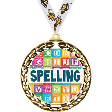 spelling medal.